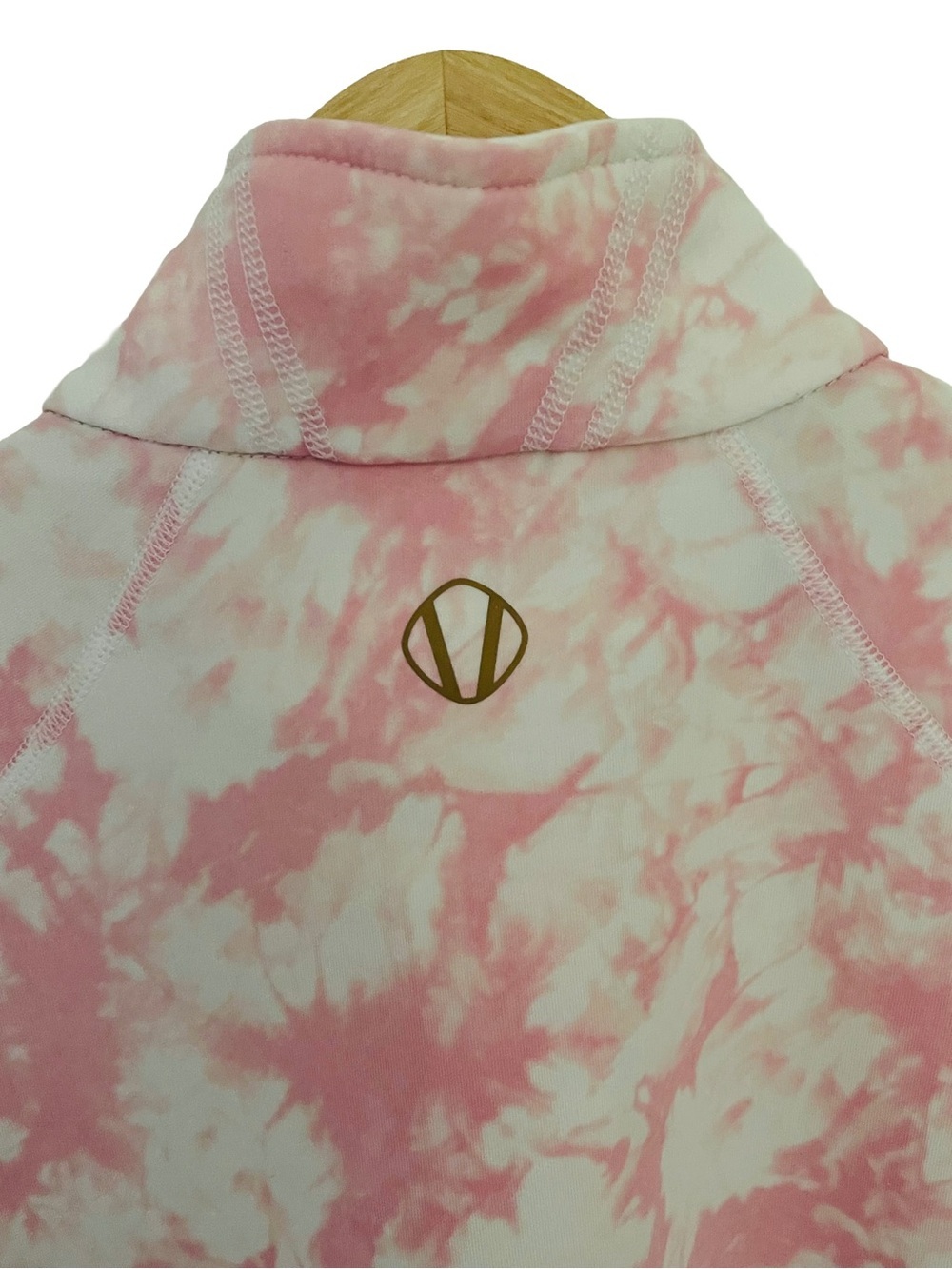 Sunice Ladies Megan SuperliteFX 1/4-Zip Pullover Orchid Pink Crushed Petal M - Picture 4 of 5
